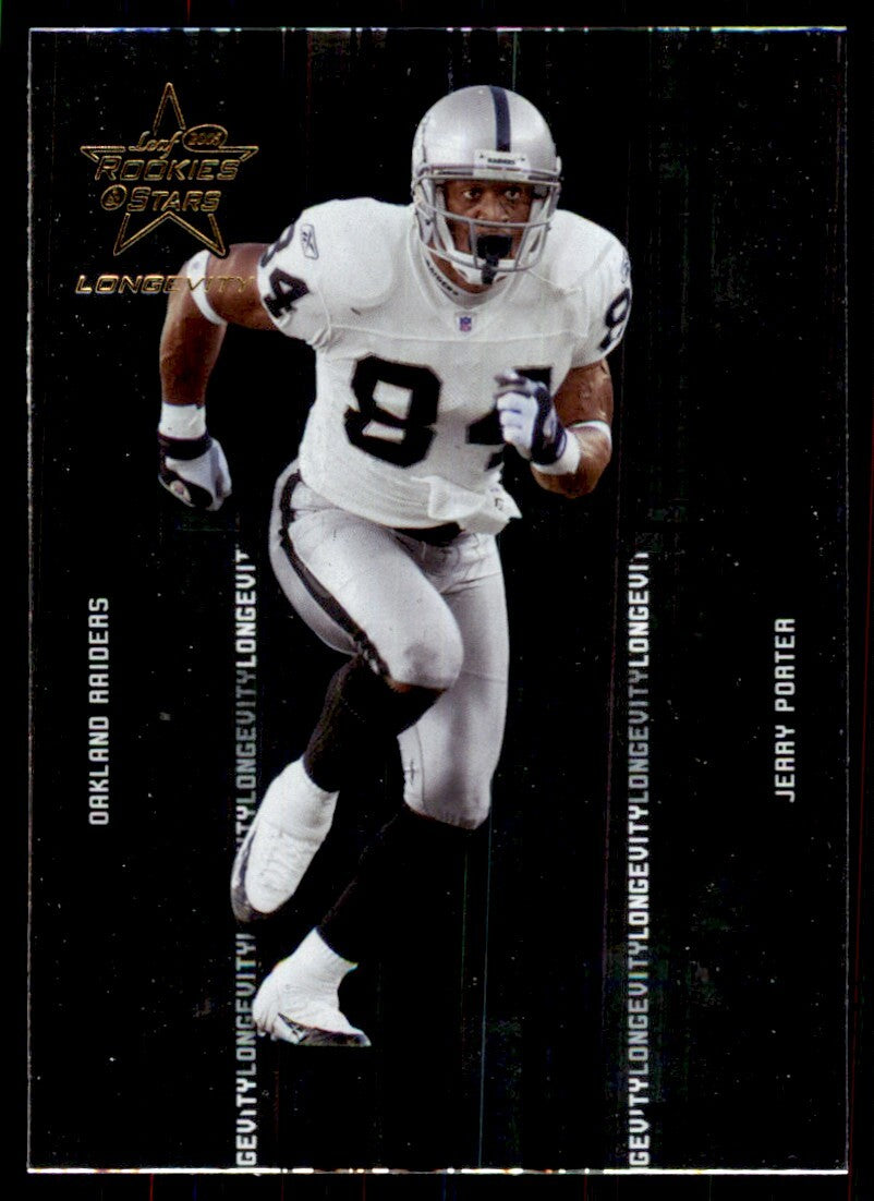 2005 Donruss Rookies & Stars Jerry Porter Football Cards #68