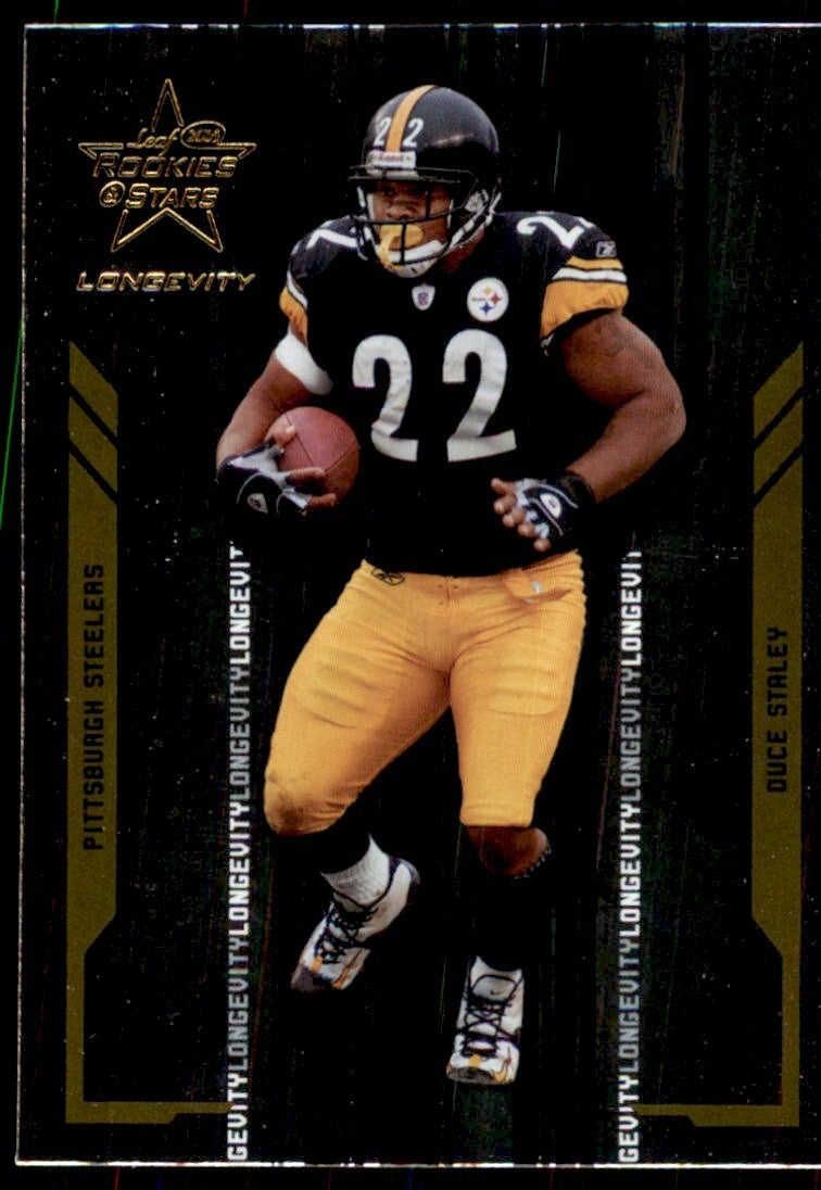 2005 Donruss Rookies & Stars Duce Staley Football Cards #76