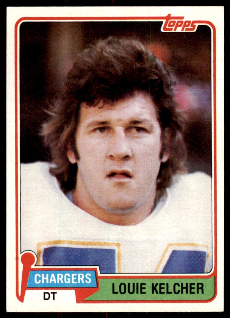 1981 TOPPS* LOUIE KELCHER. SAN DIEGO CHARGERS #23
