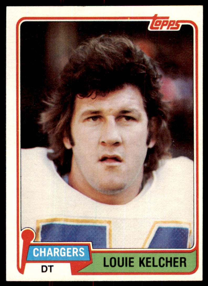 1981 TOPPS* LOUIE KELCHER* SAN DIEGO CHARGERS #23