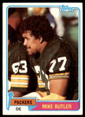 1981 TOPPS* MIKE BUTLER. GREEN BAY PACKERS #83