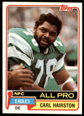 1981 TOPPS* CARL HAIRSTON PHILADELPHIA EAGLES #480