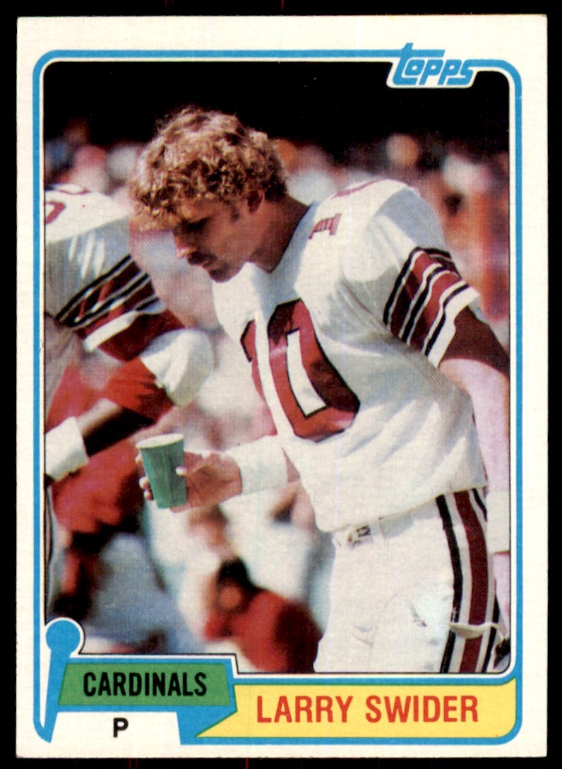 1981 TOPPS* LARRY SWIDER ST. LOUIS CARDINALS #442