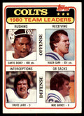 1981 TOPPS* CURTIS DICKEY/ROGER CARR/BRUCE LAIRD/MIKE BARNES BALTIMORE COLTS