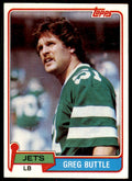 1981 TOPPS_ GREG BUTTLE. NEW YORK JETS #285
