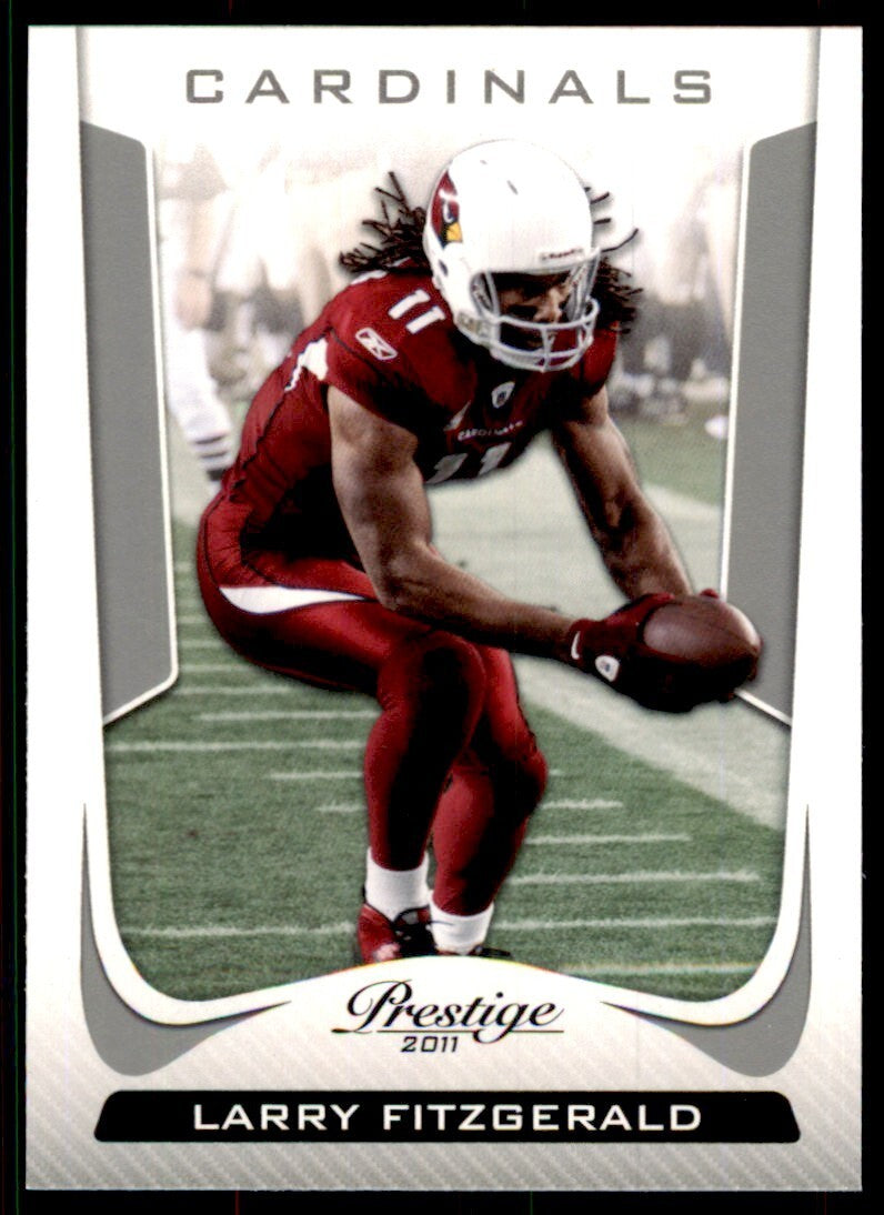 2011 Panini Prestige. Larry Fitzgerald  Football Cards #3