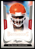 2011 Panini Prestige. Da'Quan Bowers Football Cards #227