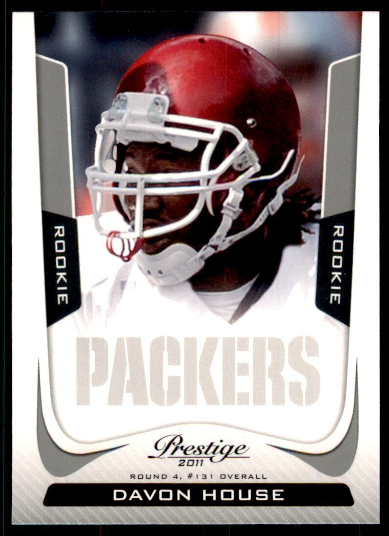 2011 Panini Prestige. Davon House Football Cards #229