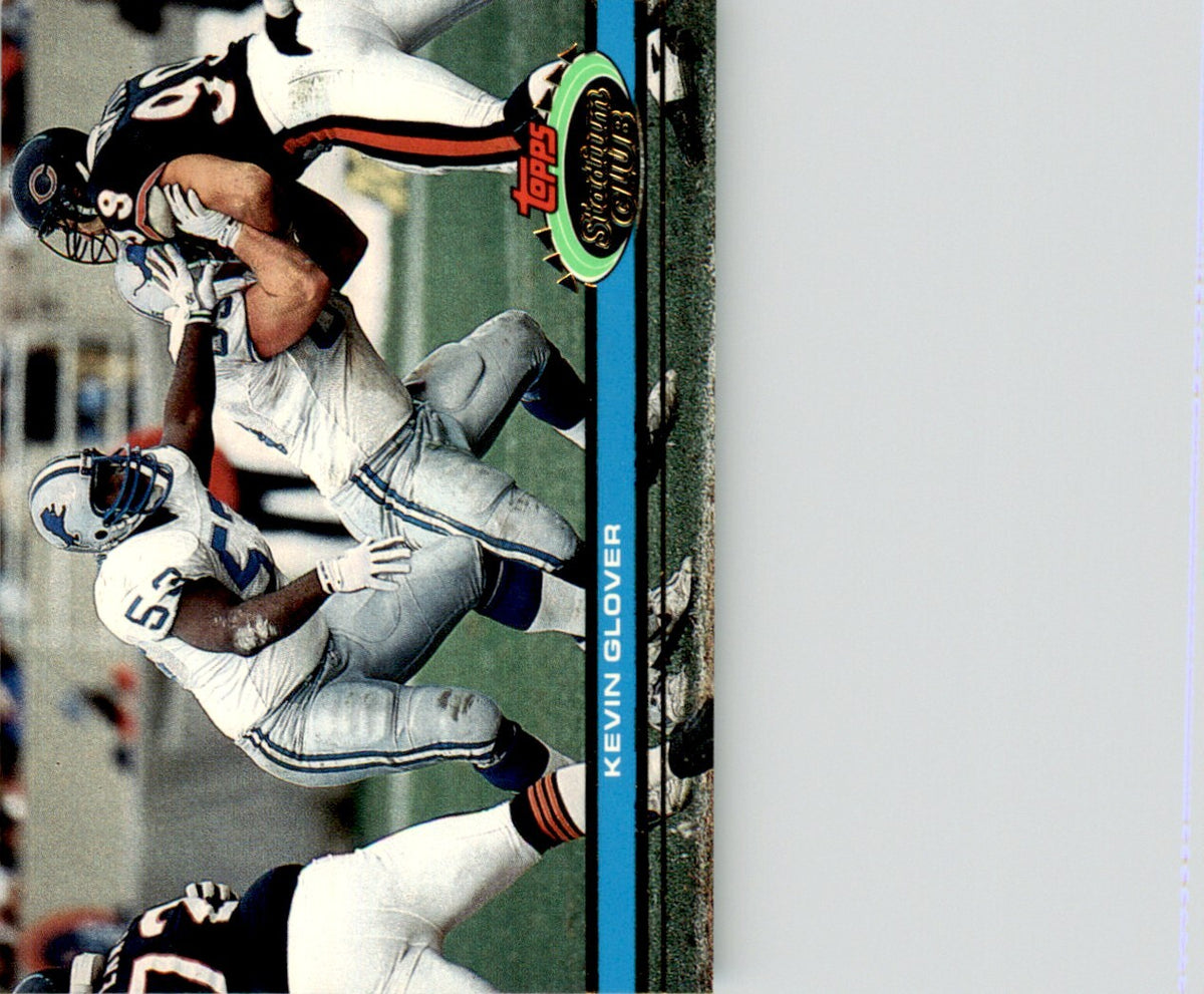 1991 Stadium Club Kevin Glover . Detroit Lions #43