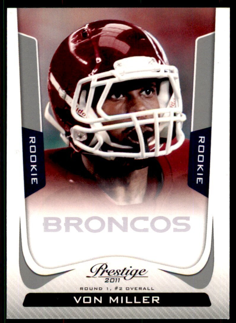 2011 Panini Prestige. Von Miller Football Cards #300