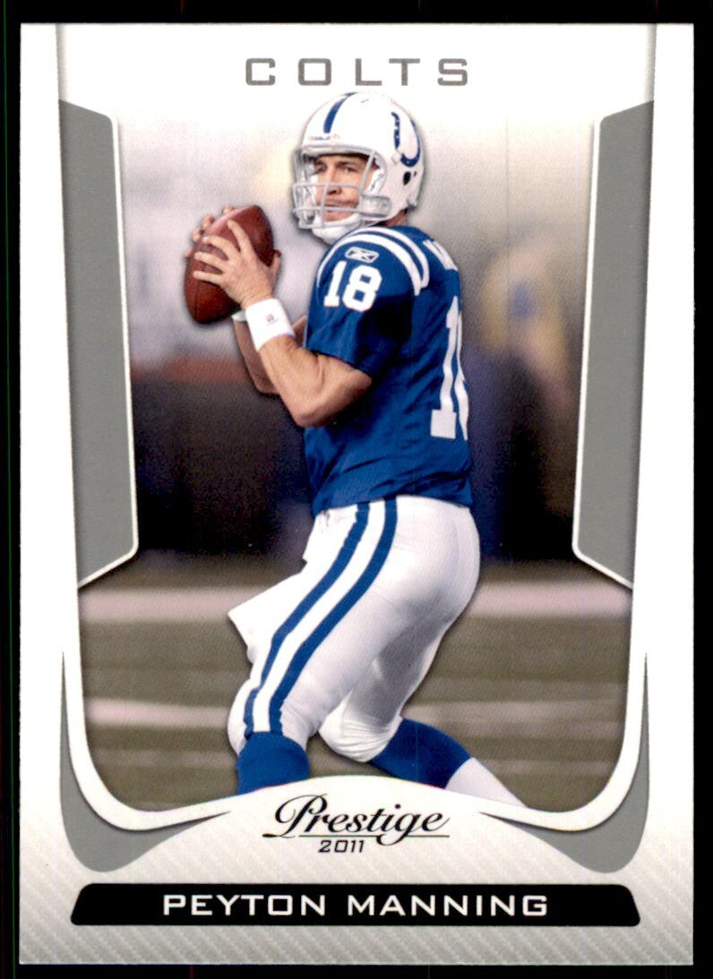 2011 Panini Prestige. Peyton Manning A Football Cards #88