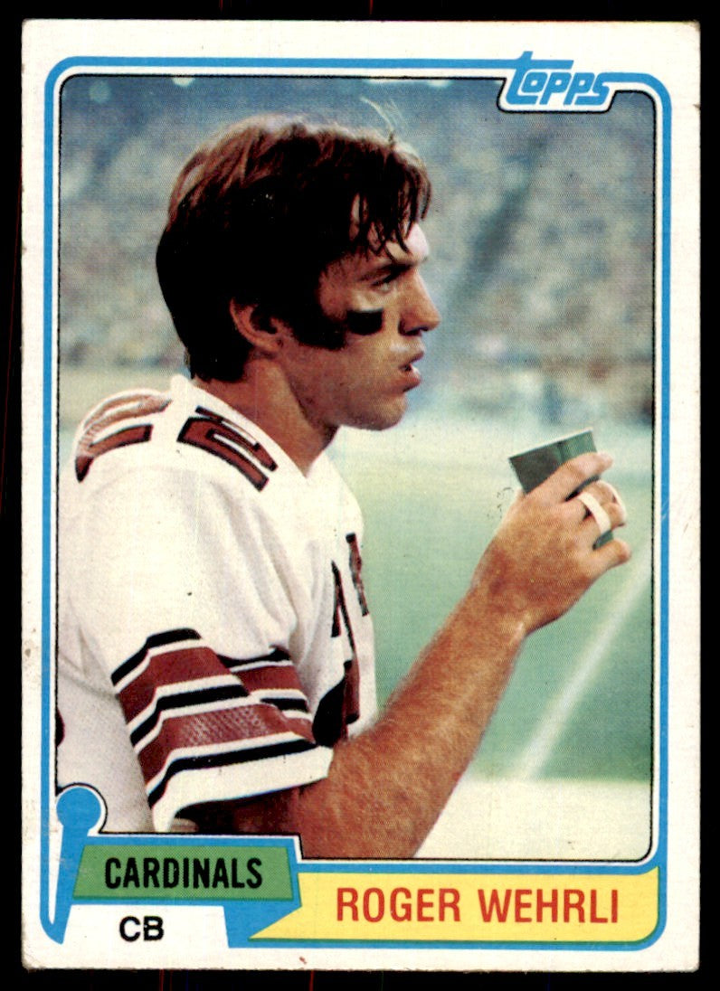 1981 TOPPS_ ROGER WEHRLI ST. LOUIS CARDINALS #195