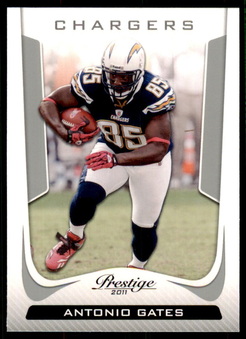 2011 Panini Prestige Antonio Gates A Football Cards #161