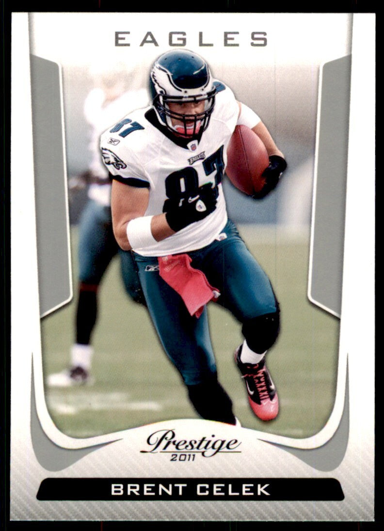 2011 Panini Prestige Brent Celek Football Cards #149