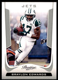 2011 Panini Prestige Braylon Edwards A Football Cards #135