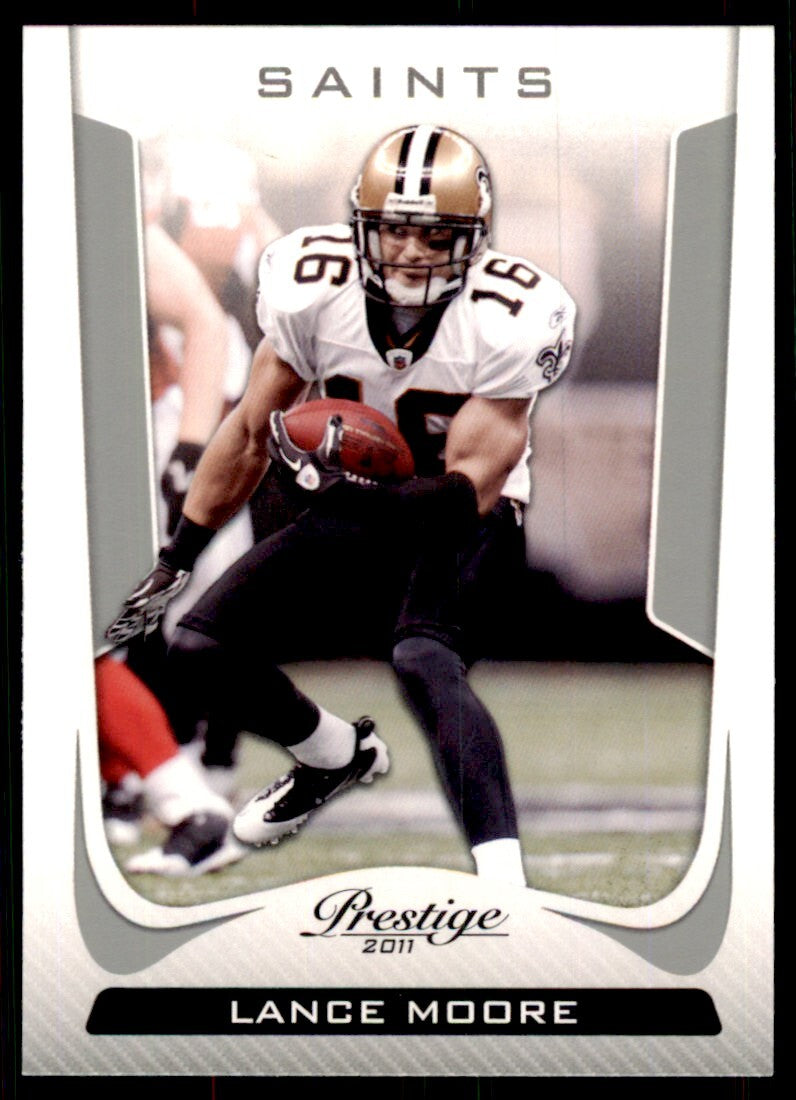2011 Panini Prestige Lance Moore Football Cards #123