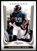 2011 Panini Prestige Marcedes Lewis A Football Cards #91