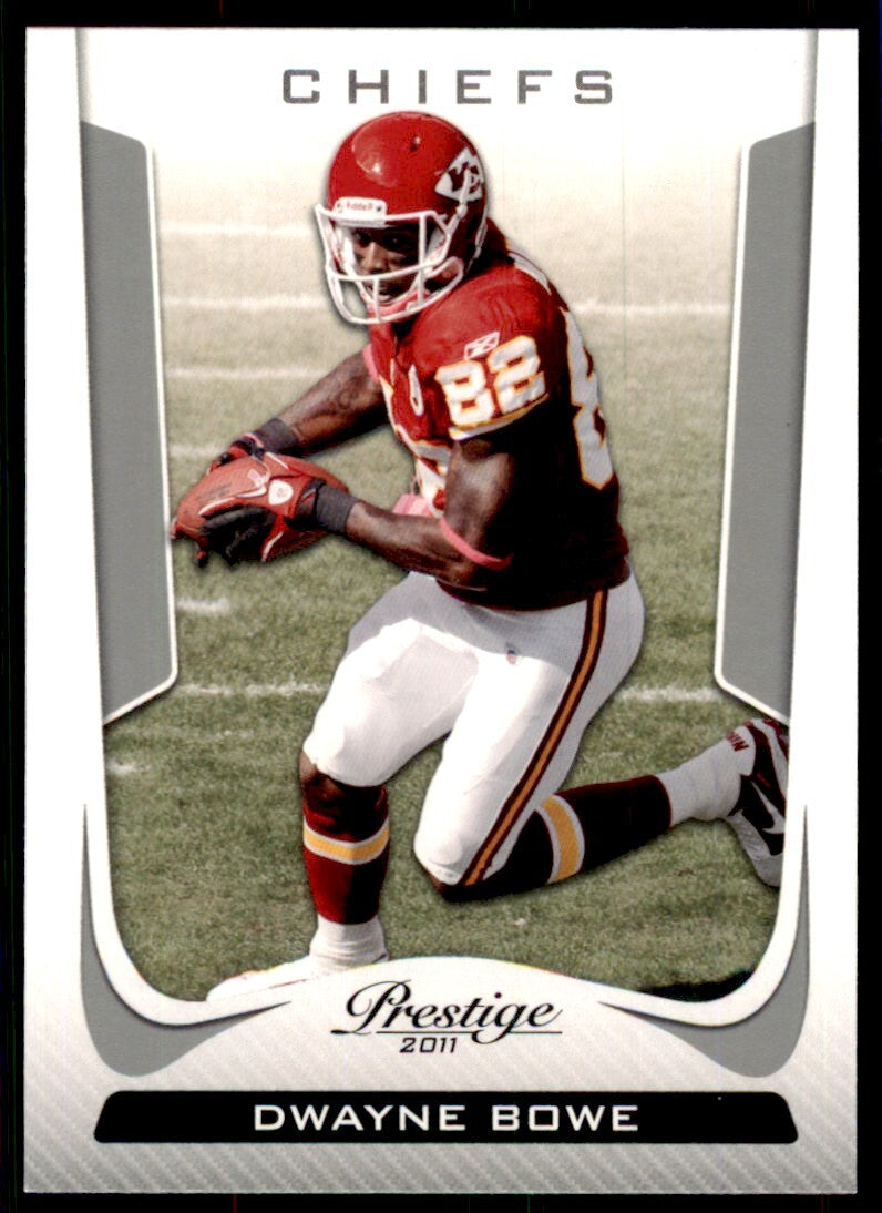 2011 Panini Prestige Dwayne Bowe Football Cards #97