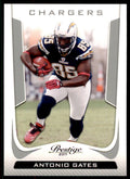 2011 Panini Prestige Antonio Gates Football Cards #161