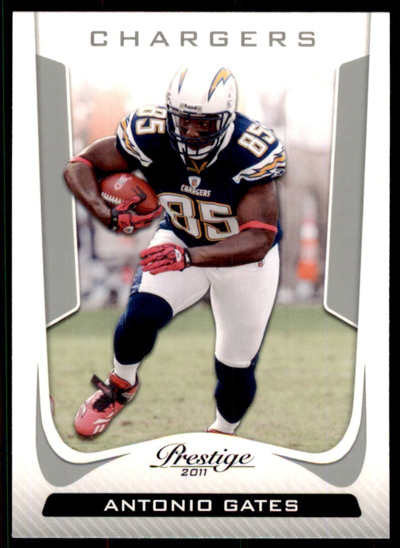 2011 Panini Prestige Antonio Gates Football Cards #161