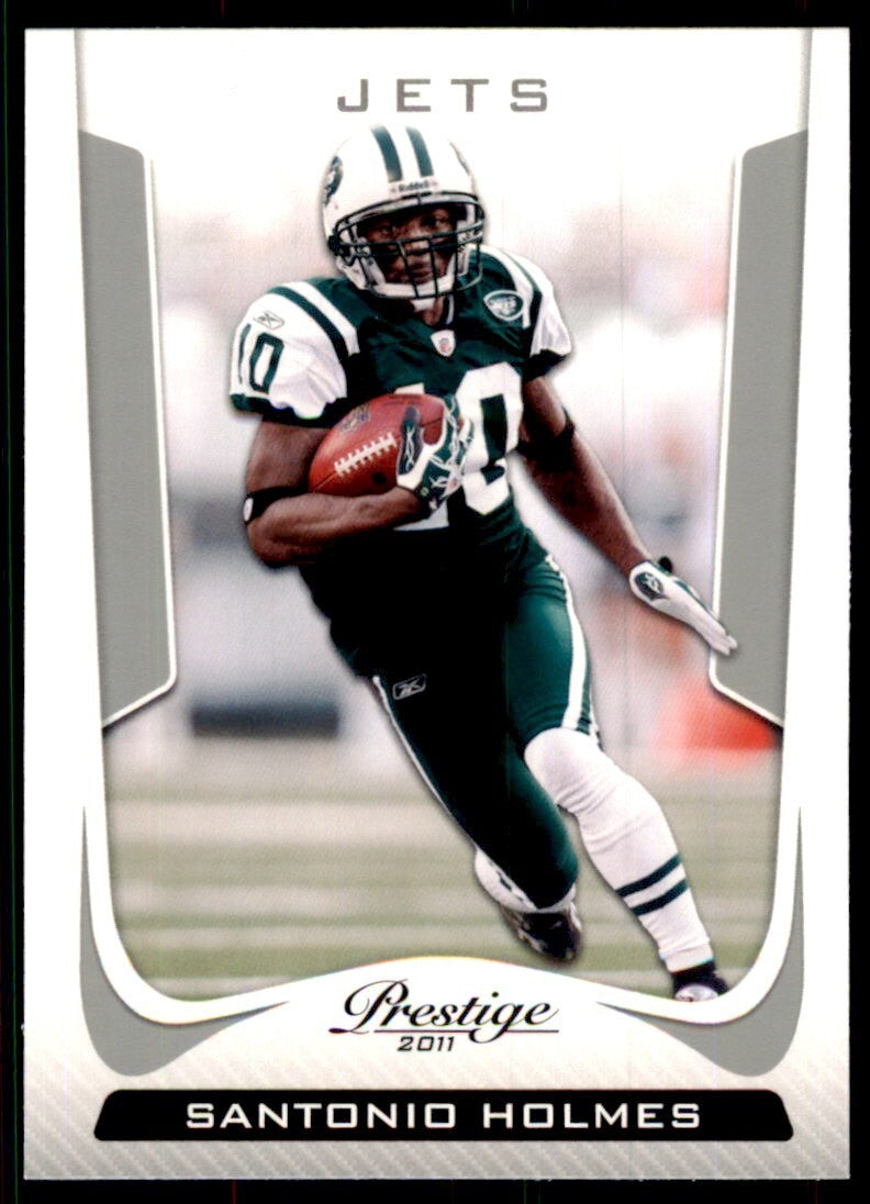 2011 Panini Prestige Santonio Holmes Football Cards #140