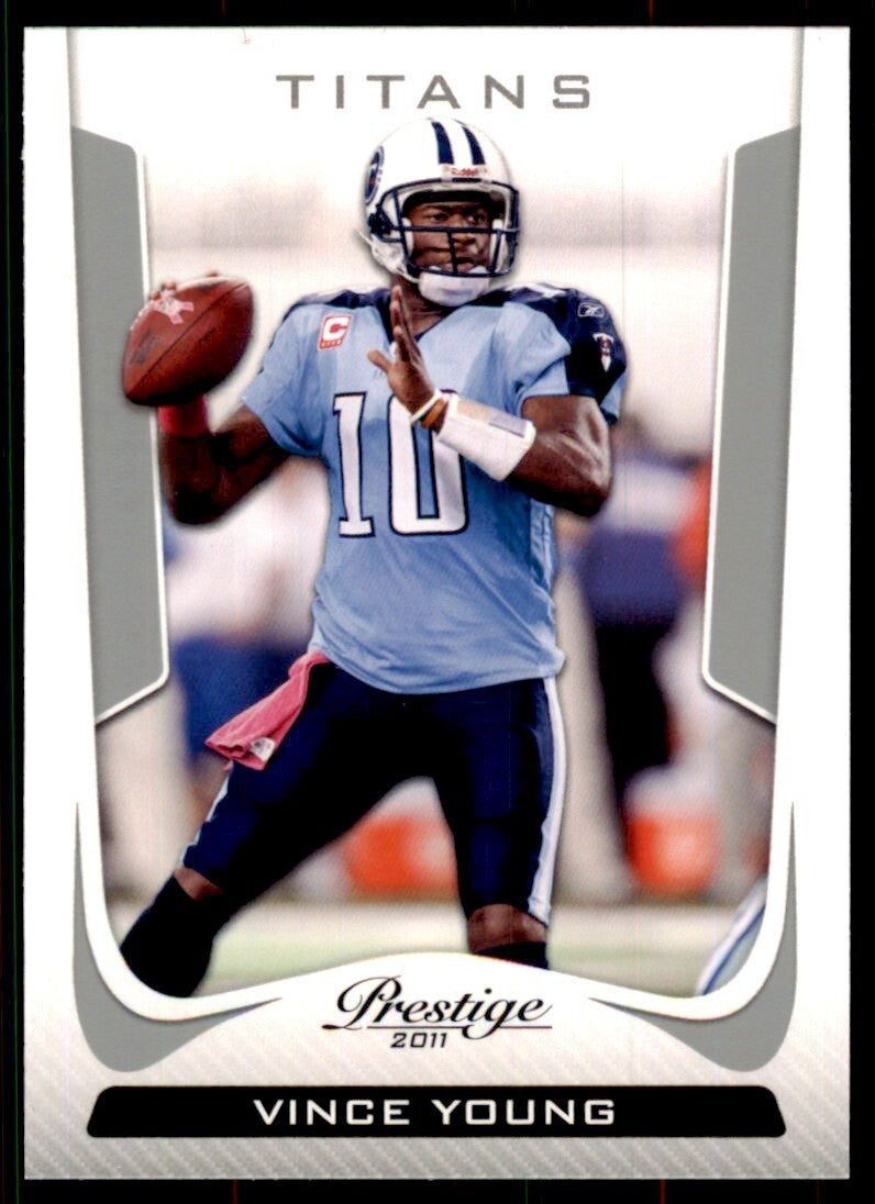 2011 Panini Prestige Vince Young Football Cards #195