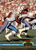 1991 Stadium Club Richard Johnson . Houston Oilers #413