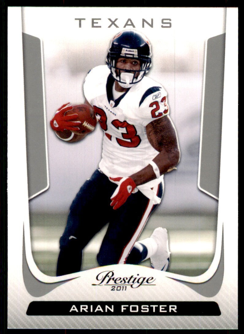 2011 Panini Prestige Arian Foster Football Cards #78