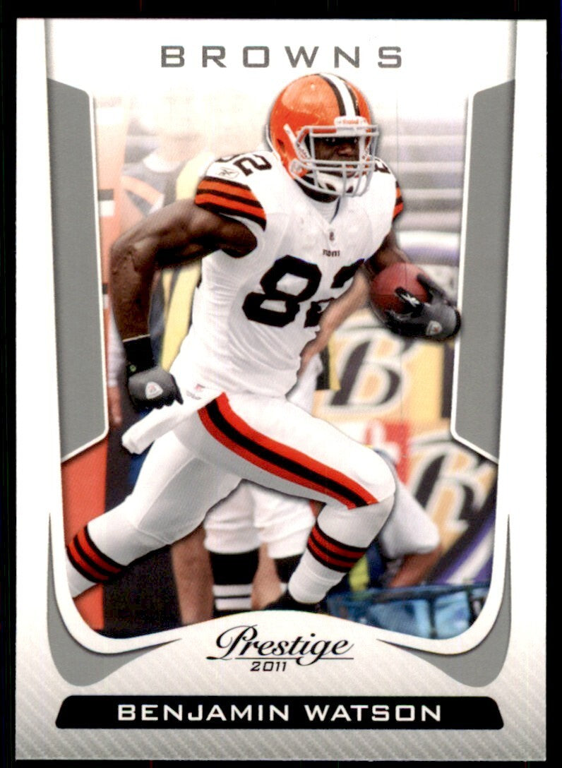2011 Panini Prestige Ben Watson Football Cards #46