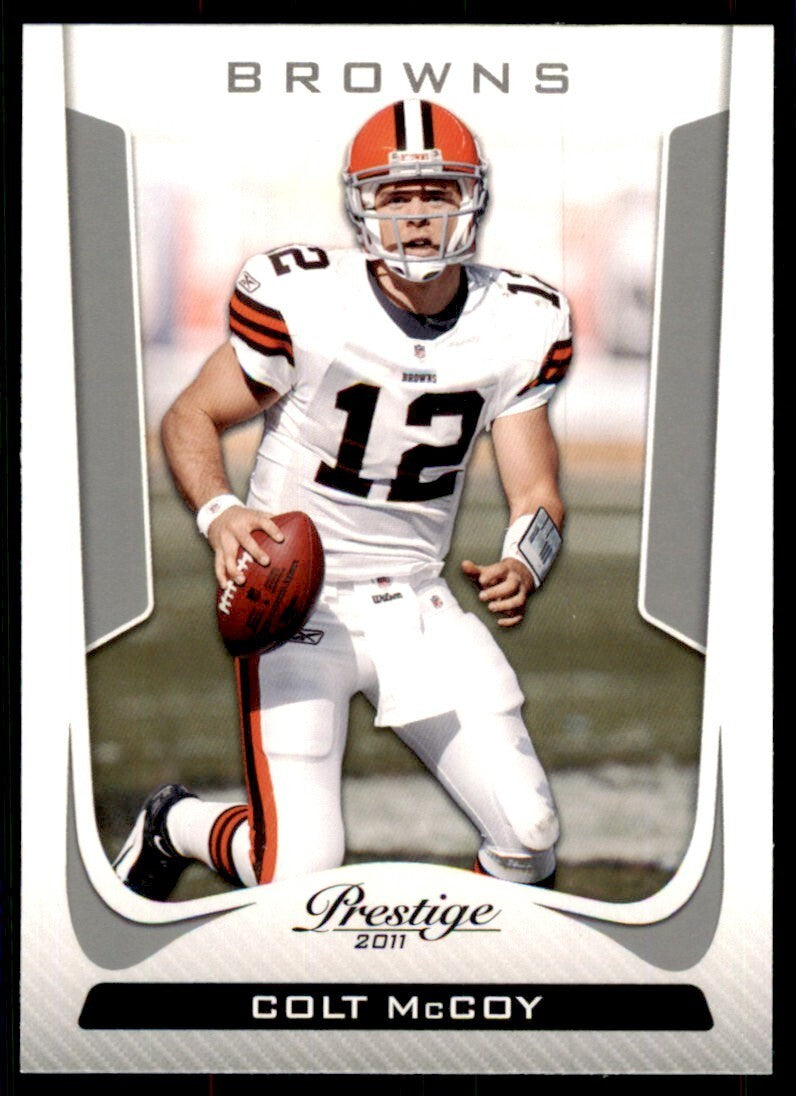 2011 Panini Prestige Colt McCoy Football Cards #47