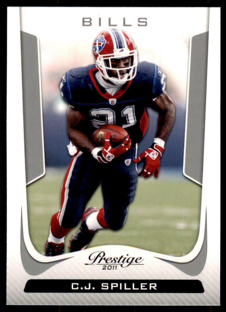 2011 Panini Prestige C.J. Spiller A Football Cards #20