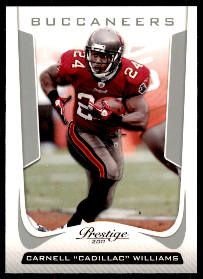 2011 Panini Prestige Cadillac Williams A Football Cards #185