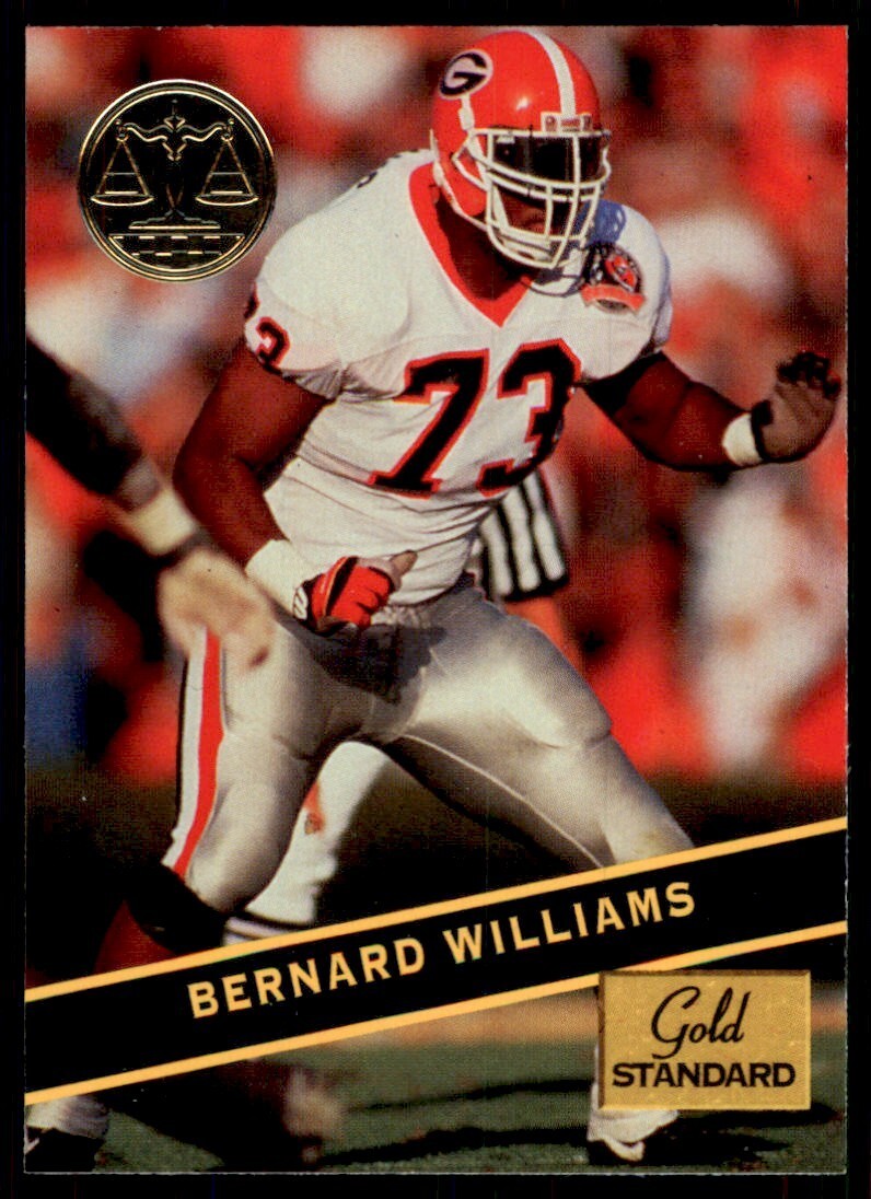 1994 Signature Rookies Bernard Williams Football Cards #50