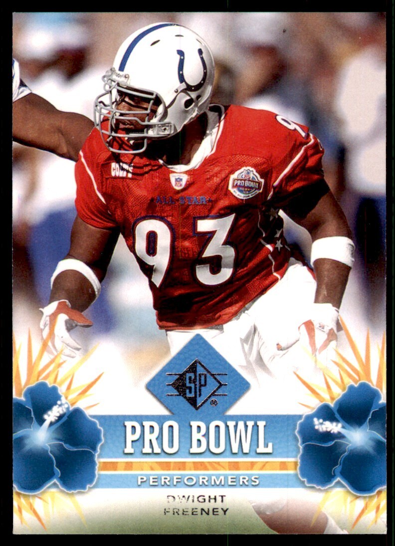 2008 SP Authentic Football Card Dwight Freeney Indianapolis Colts #PBP-18