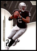 2008 SP Authentic Football Card JaMarcus Russell Oakland Raiders #43