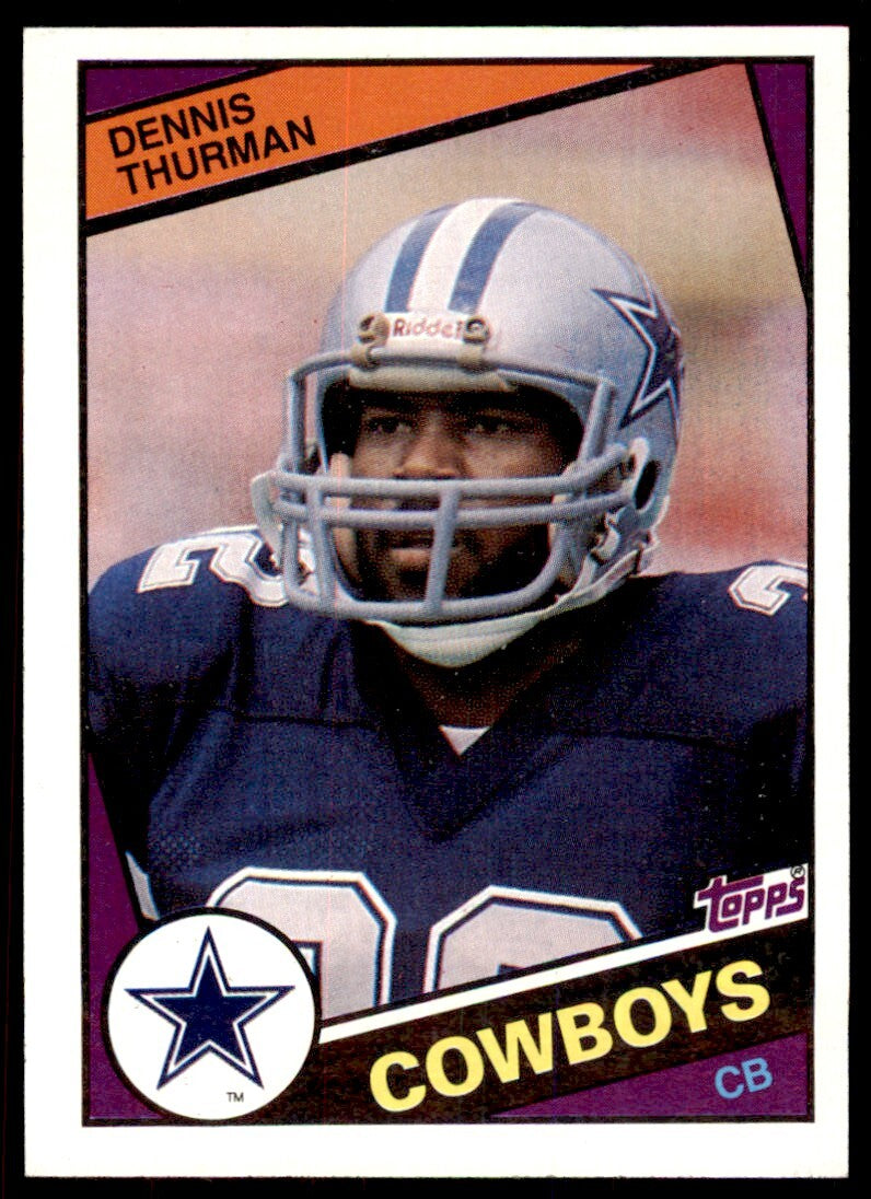 1984 TOPPS DENNIS THURMAN* DALLAS COWBOYS #246