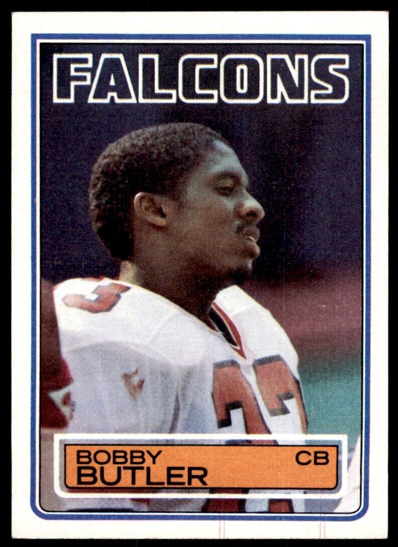 1983 TOPPS BOBBY BUTLER ATLANTA FALCONS #16