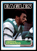 1983 TOPPS HERMAN EDWARDS PHILADELPHIA EAGLES #138