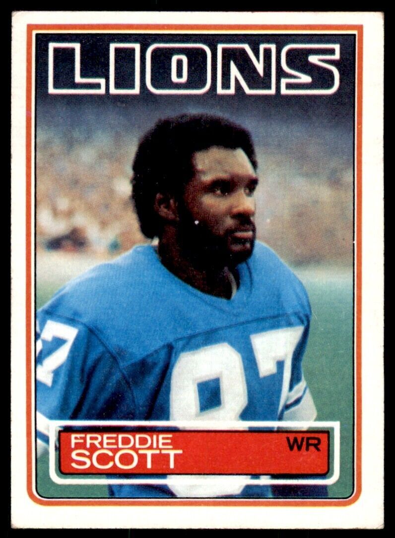 1983 TOPPS FREDDIE SCOTT DETROIT LIONS #69