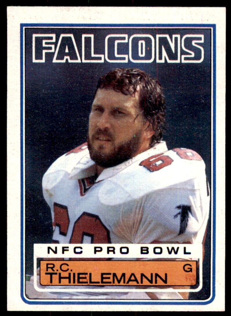 1983 TOPPS^ R.C. THIELEMANN ATLANTA FALCONS #26