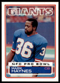 1983 TOPPS^ MARK HAYNES NEW YORK GIANTS #126