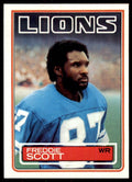 1983 TOPPS^ FREDDIE SCOTT DETROIT LIONS #69
