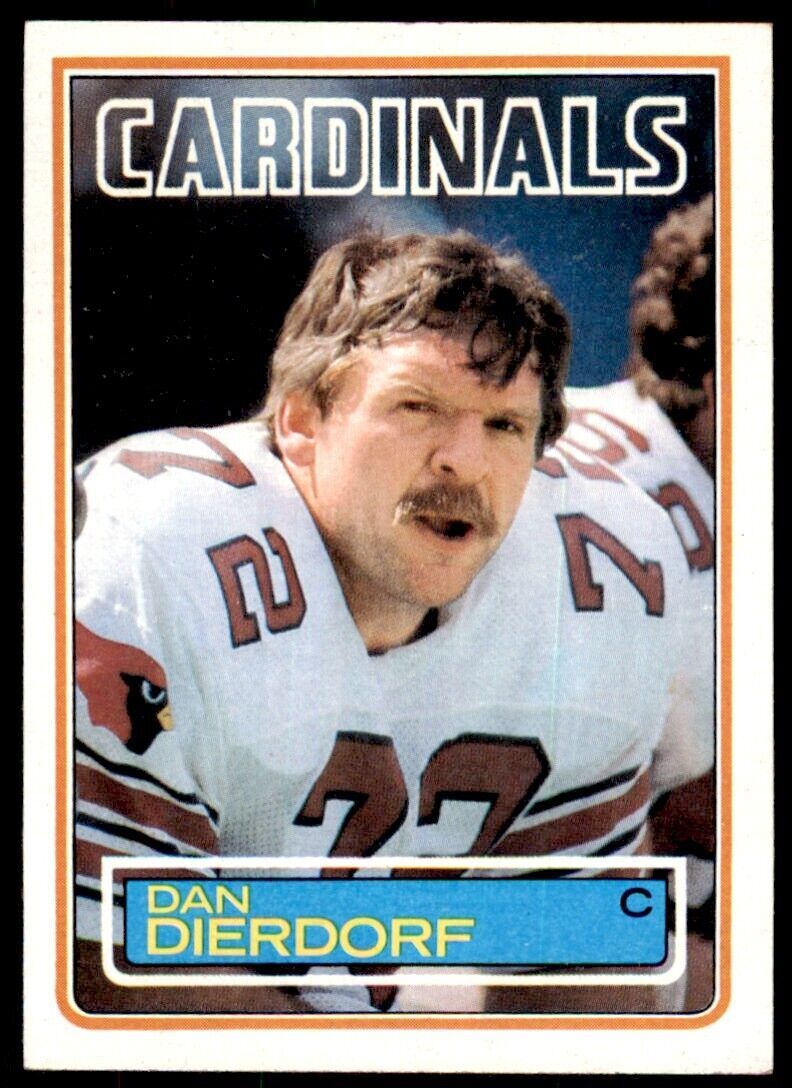 1983 TOPPS+ DAN DIERDORF. ST. LOUIS CARDINALS #155
