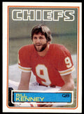 1983 TOPPS/ BILL KENNEY. KANSAS CITY CHIEFS #289