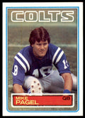 1983 TOPPS/ MIKE PAGEL* BALTIMORE COLTS #215
