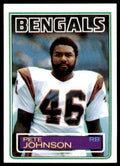 1983 TOPPS/ PETE JOHNSON. CINCINNATI BENGALS #237