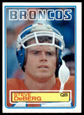 1983 TOPPS/ STEVE DEBERG. DENVER BRONCOS #261