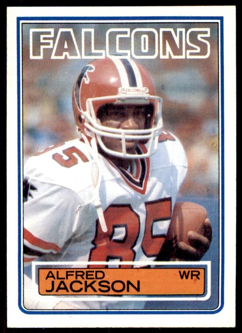 1983 TOPPS~ ALFRED JACKSON* ATLANTA FALCONS #18