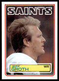 1983 TOPPS~ JEFF GROTH NEW ORLEANS SAINTS #114