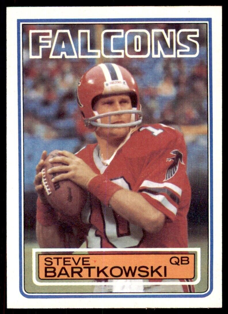 1983 TOPPS~ STEVE BARTKOWSKI. ATLANTA FALCONS #15
